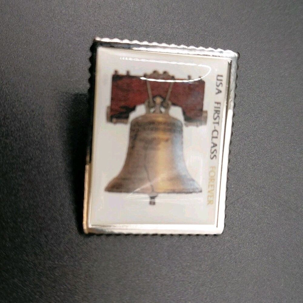 Liberty Bell USA Forever Stamps Pin Concord Industries
